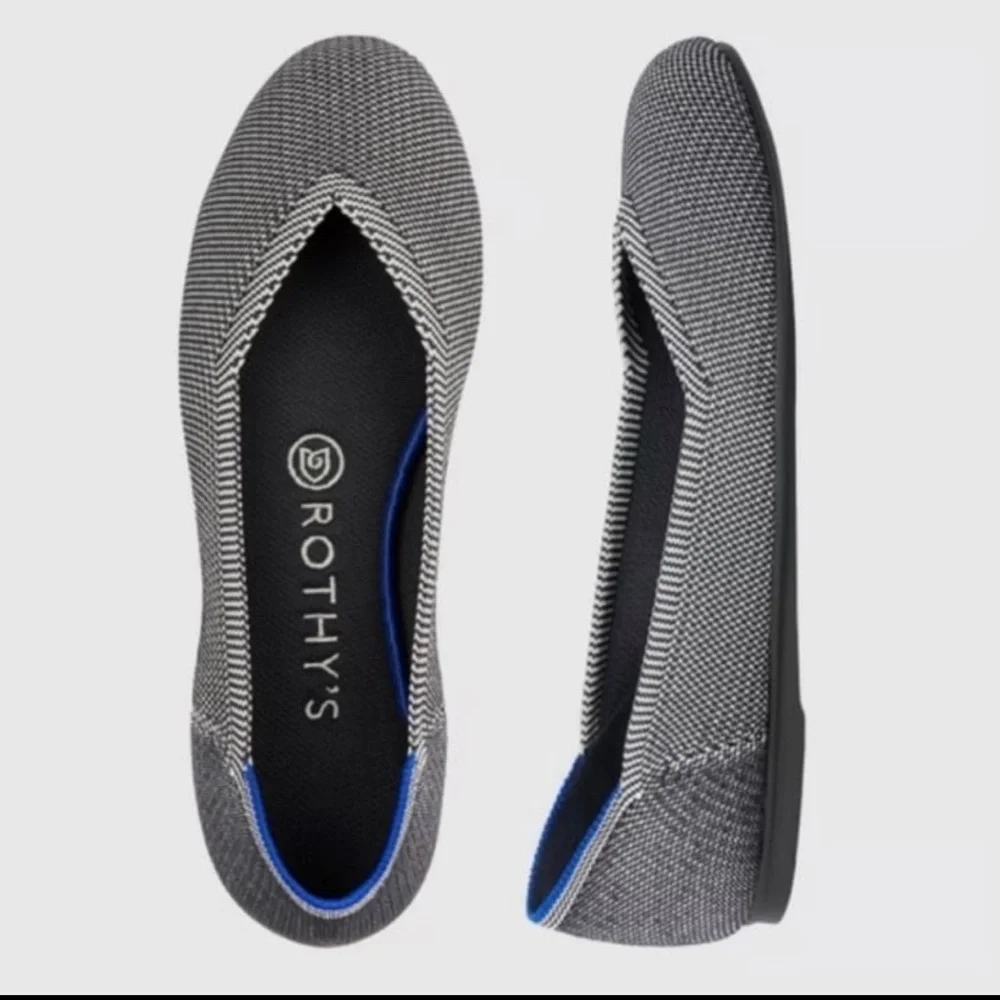 Rothy’s bird eye round toe flats